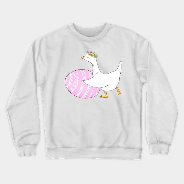 Denizko Easter duck Crewneck Sweatshirt by denizko